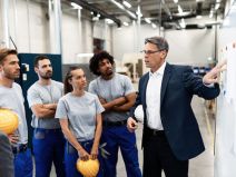 Mitarbeiterführung in der Produktion